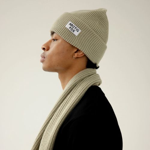 Recycled Bottle Beanie - Arctic Grey