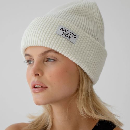 Recycled Bottle Beanie - Winter White