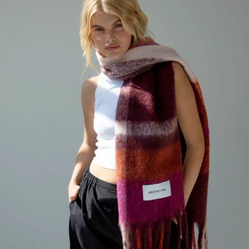 The Stockholm Scarf - 100% Recycled - Autumnal Falls