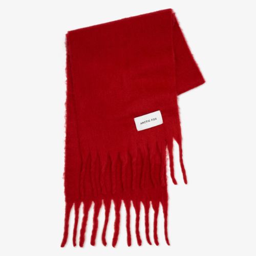 The Stockholm Scarf - 100% Recycled - Crimson Red