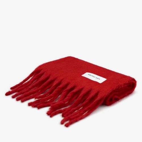 The Stockholm Scarf - 100% Recycled - Crimson Red