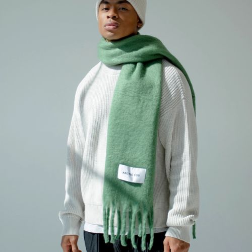 The Stockholm Scarf - 100% Recycled - Forest Fern