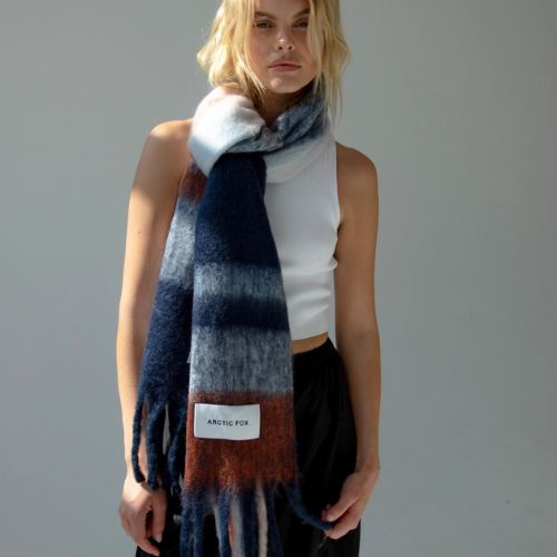 The Stockholm Scarf - 100% Recycled - Winter Lagoon