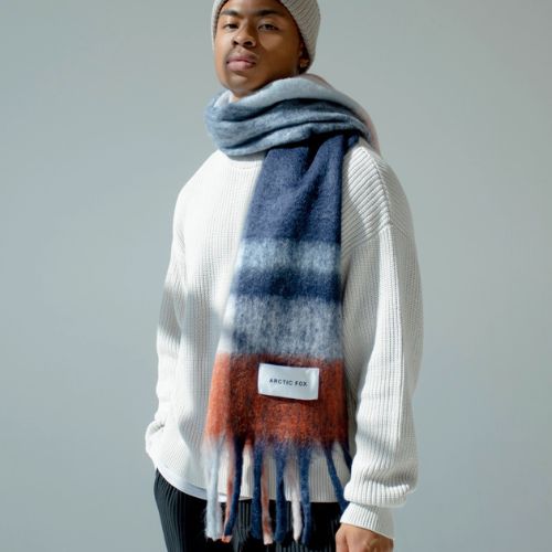 The Stockholm Scarf - 100% Recycled - Winter Lagoon