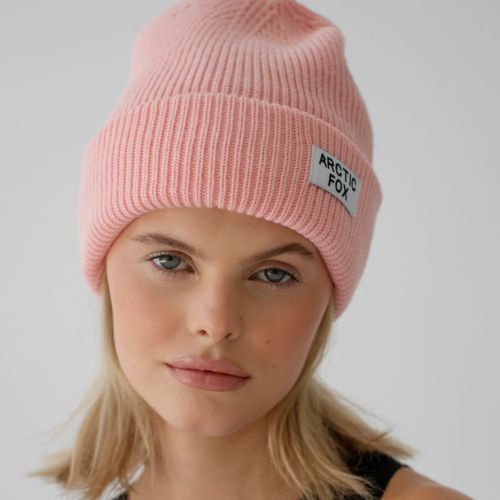 Recycled Bottle Beanie - Pastel Pink