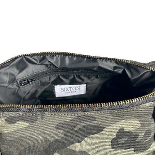 Camo Print Crossbody Bag - Small