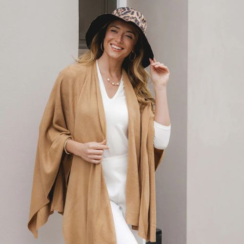 Tilly Wrap - Cappuccino