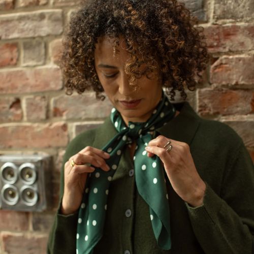 Mia Scarf - Racing Green