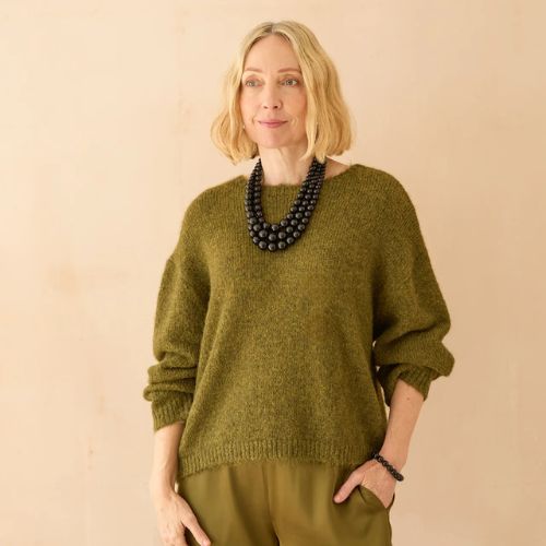 Phoebe Jumper - Moss Green