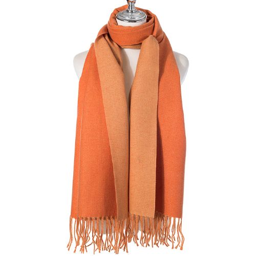 Chunky Orange Scarf