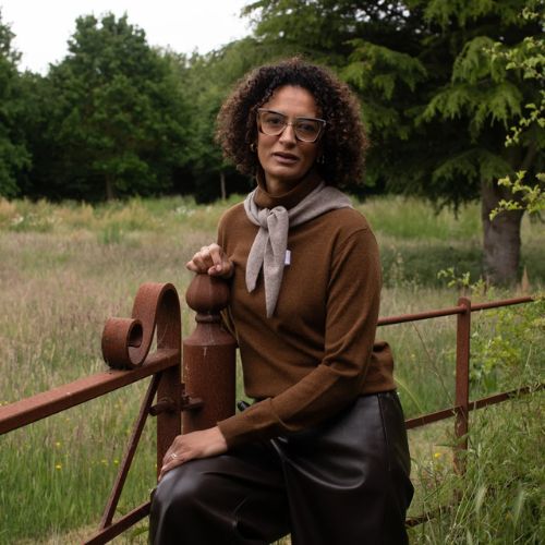 Martha Roll Neck Jumper - Bracken