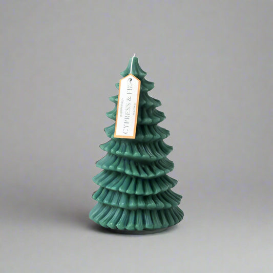 Cypress & Fir Tall Tree Totem Candle