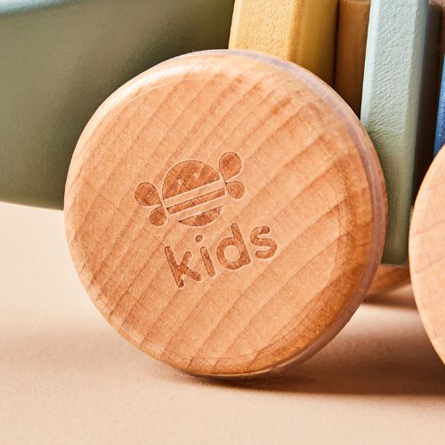 Just Bee Kids Wooden Crocodile Pull Along Toy