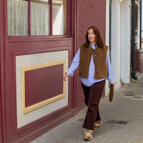 Demi Gilet - Tobacco