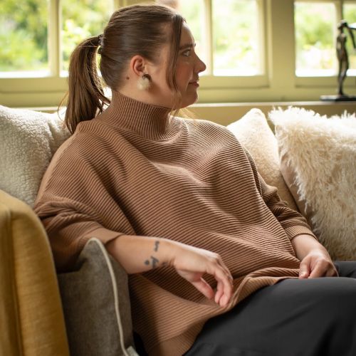 Vicki Jumper - Dark Tan