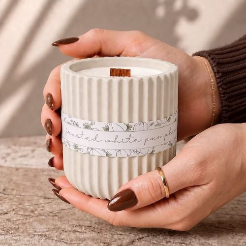 White Pumpkin Candle