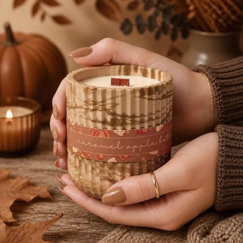 Caramel Apple Buttercream Candle