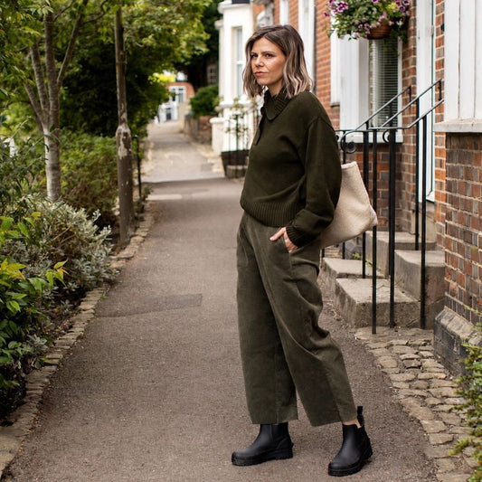 Kelly Trousers - Pine Green