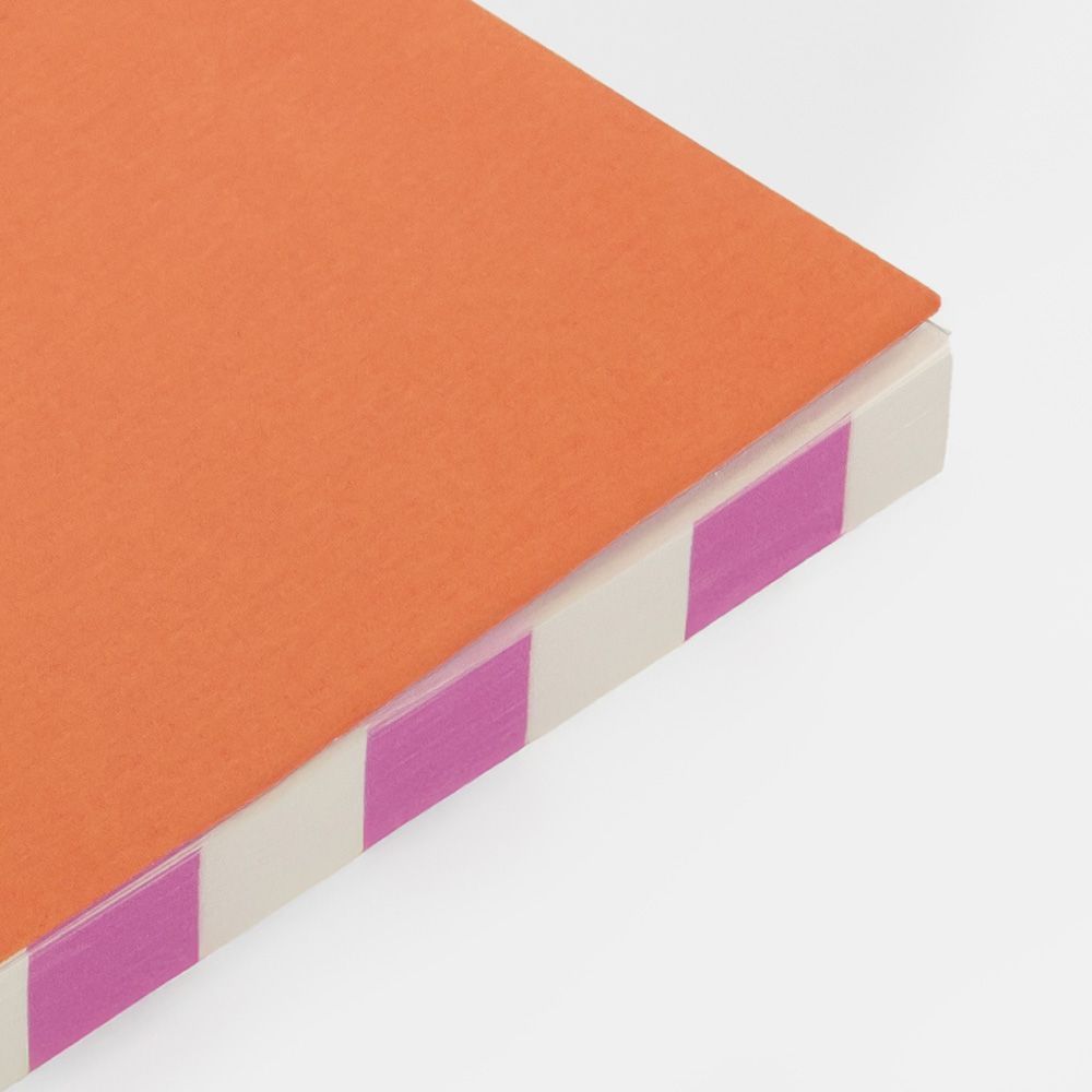 Orange 'Musings' A6 Softback Notebook