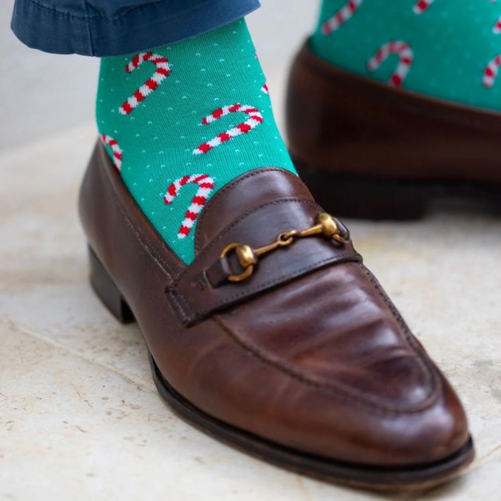 Bamboo Socks - Motif Christmas Cracker