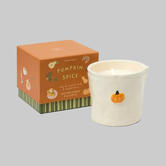 Pumpkin Ceramic Candle