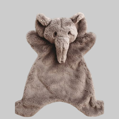Grey elephant Snuggle Bear