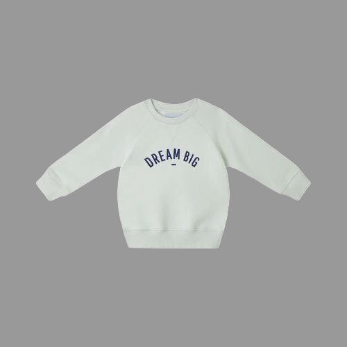 Dream Big Sweatshirt - Pebble Grey