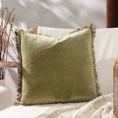 Jaye Cushion - Moss Green