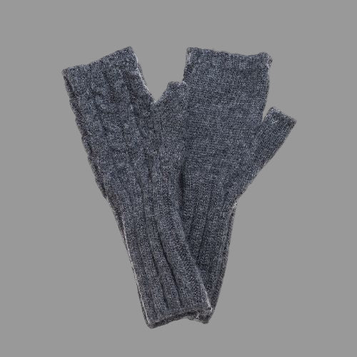 Fingerless Gloves - Slate