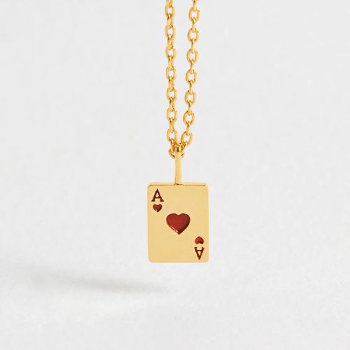 Ace of Hearts Necklace