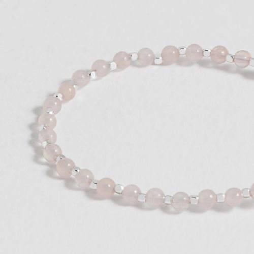 Wellness Rose Quartz Gemstone Amelia Bracelet