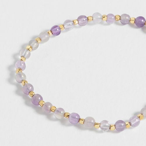 Wellness Amethyst Gemstone Amelia Bracelet