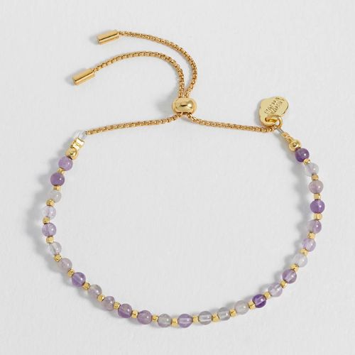 Wellness Amethyst Gemstone Amelia Bracelet
