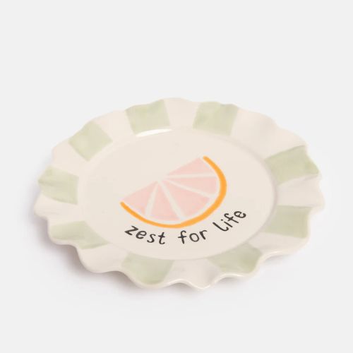 Zest For Life Plate