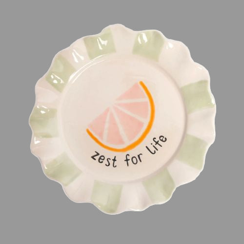 Zest For Life Plate