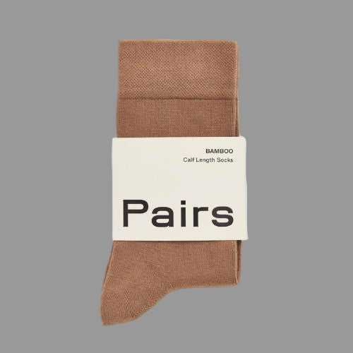 Biscuit Beige Bamboo Socks