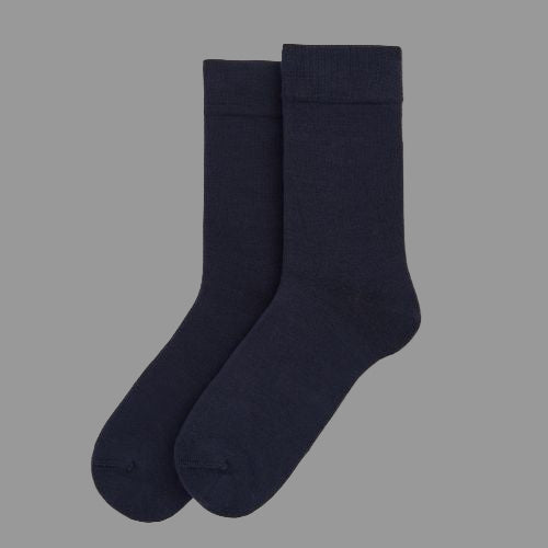 Inky Blue Bamboo Socks