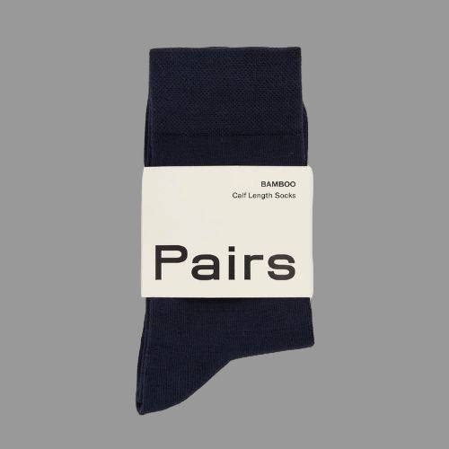 Inky Blue Bamboo Socks