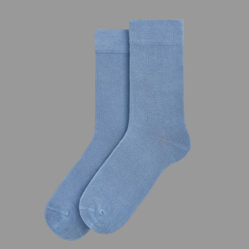 Morning Blue Bamboo Socks