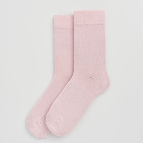 Marshmallow Pink Bamboo Socks