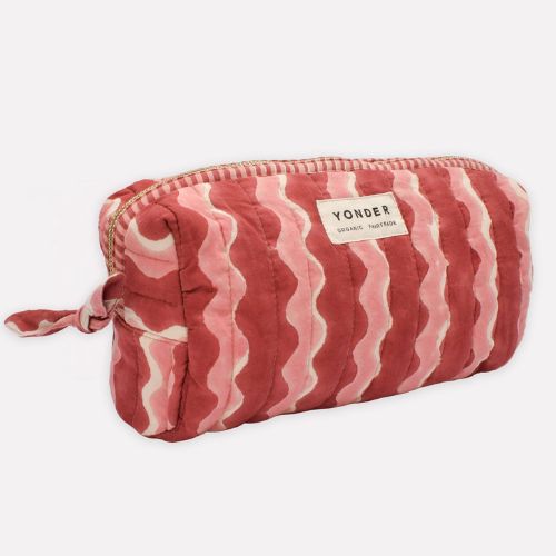 Quilted Wash Bag  Whirly - Jam