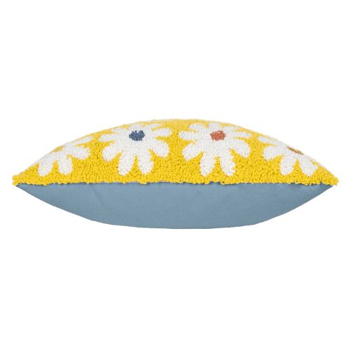 Daisy New Knitted Cushion Mellow Yellow