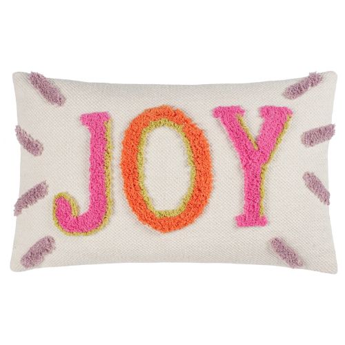 Joy Tufted Cushion Pink