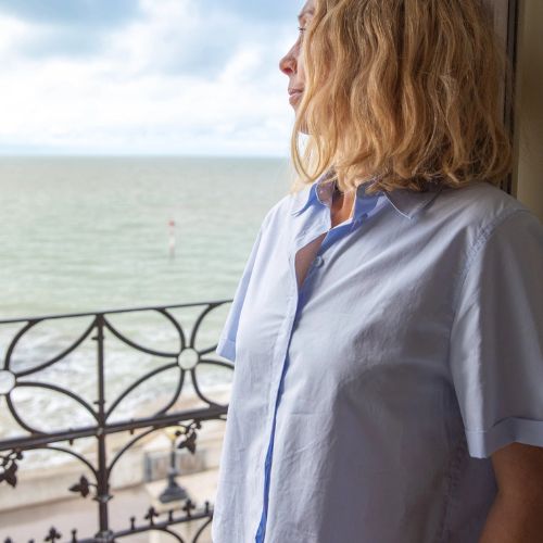 Carter Shirt - Pale Blue