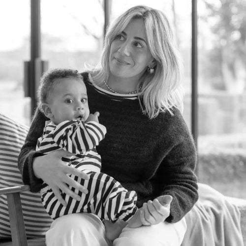 Double Hoop Earring - Silver