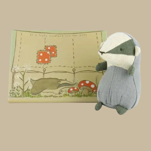 Sooty The Badger In Tent Box