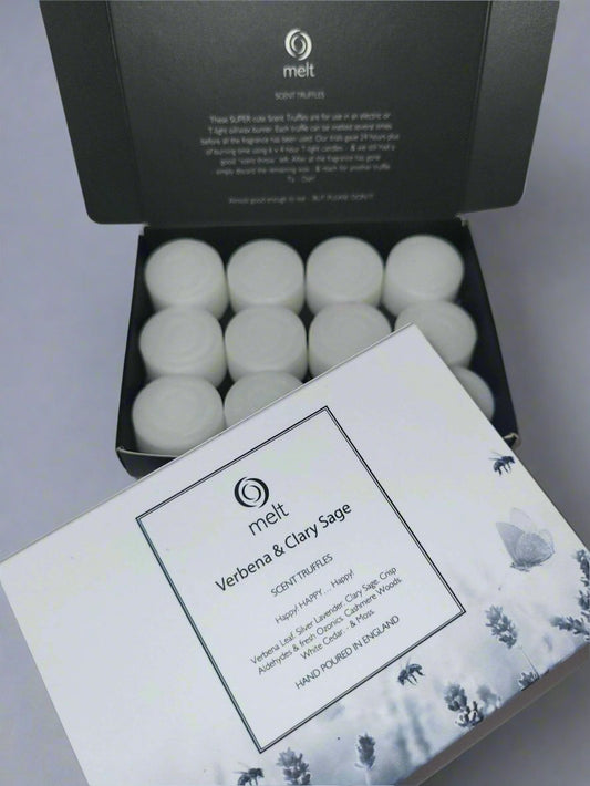 Melt Truffle Wax Melts - Verbena & Clary Sage