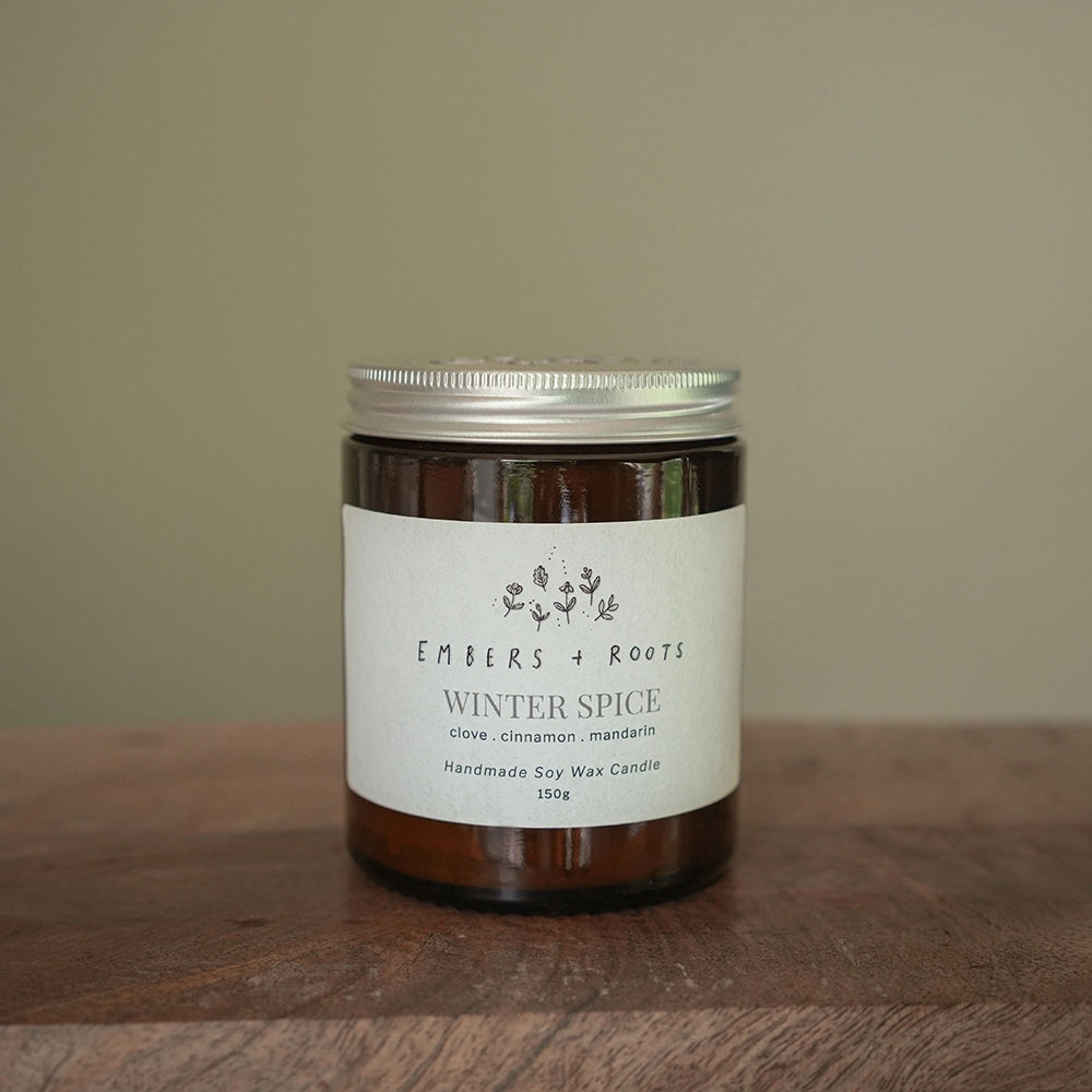 Winter Spice Christmas  Candle