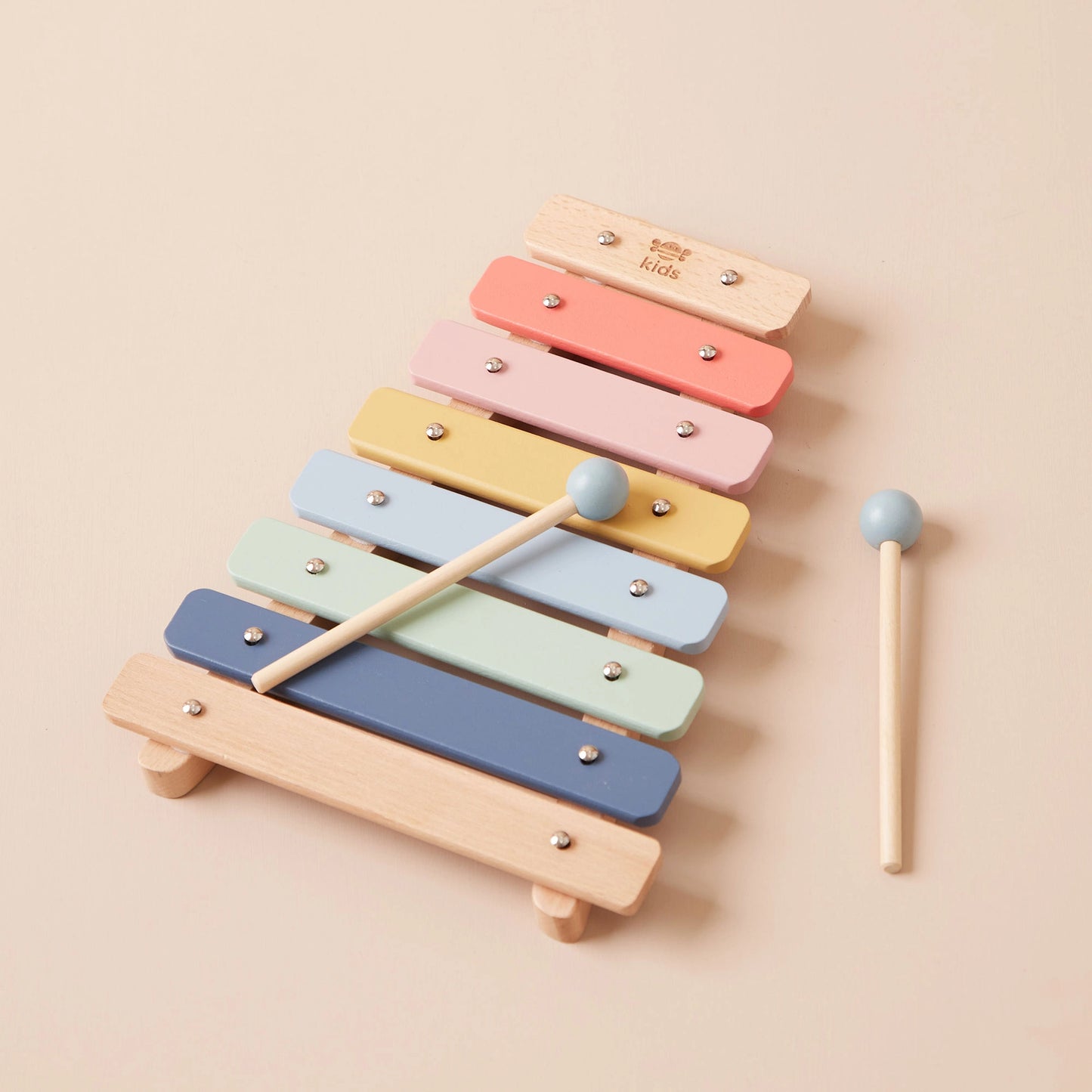 Just Bee Kids Wooden Xylophone Toy